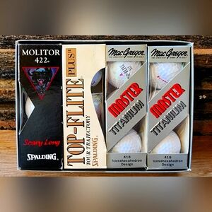 Spalding & Mac Gregor Golf Balls